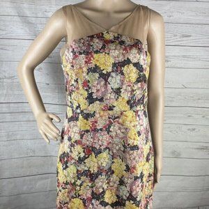 Anthropologie Zehavale Shift Dress Floral Size 2